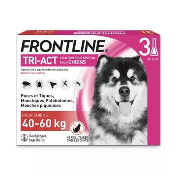 Frontline Tri-Act XL для собак 40-60 кг