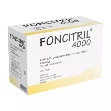 Foncitril 4000 Alcalinizzazione urina 30 bustine