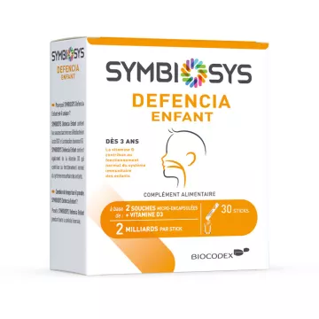 Symbiosys DEFENCIA Niño inmunidad 30 Sticks