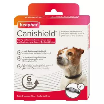 Beaphar Canishield Collar 0,77 g Para perros pequeños y medianos 