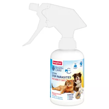 Beaphar Dimethicare Stop Parasites Loción para perros y gatos 250ml