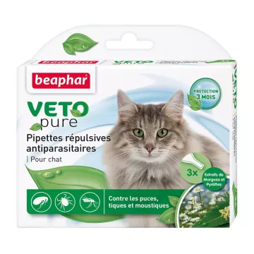 Beaphar Vetopure Pest Control Pipettes For Cats