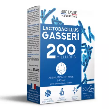 Eric Favre Lactobacillus Gasseri 200 mil milhões 30 cápsulas