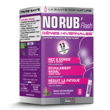 Eric Favre No Rub'Flash Rhume 12 single doses