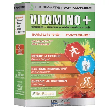 Eric Favre Vitamino+ Vitaminas e Minerais 30.1 30 Comprimidos