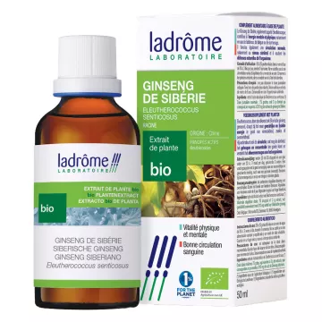 LaDrome Ginseng de Sibérie Extrait de plante fraîche 50 ml