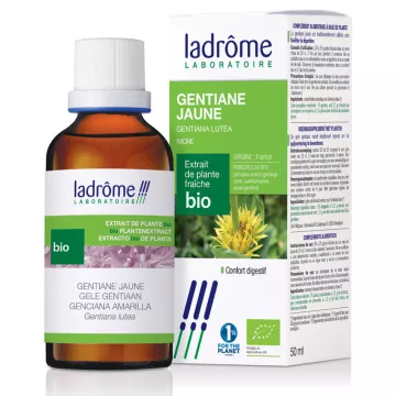 Ladrôme Extraits de Gentiane Jaune Bio Teinture-mère