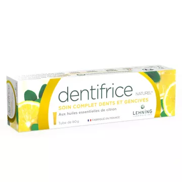 Omeopatia compatibile con dentifricio naturale Lehning