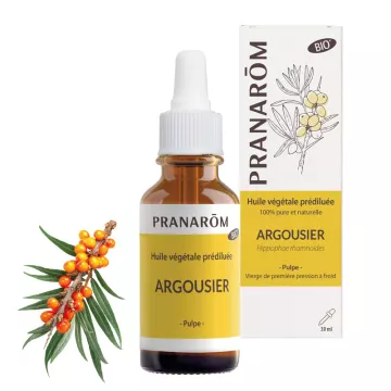 Pranarom huile végétale prédiluée Argousier Bio 30ml