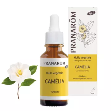 Olio vegetale Pranarom Camelia Organic Flacone pipetta da 30 ml