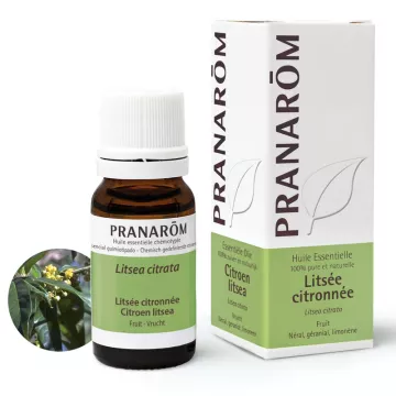 Pranarom Huile Essentielle Litsée Citronnée 10ml