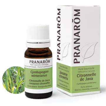 Pranarom Lemongrass Olio essenziale 10ml winterianus Cymbopogon