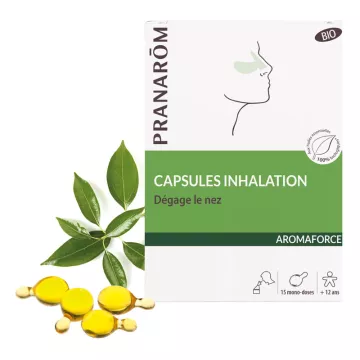 Aromaforce Capsule Inalazione Bio Pranarom