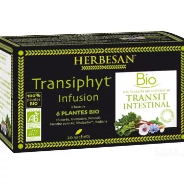 HERBESAN Transiphyt Tisana lassativa biologica 20 bustine