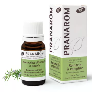 Organic 10ml de óleo essencial de alecrim cânfora Pranarom