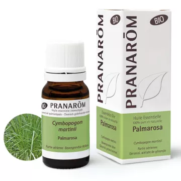 Palmarosa Organic Essential Oil Pranarom 10ml