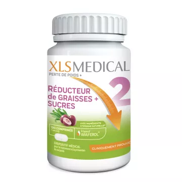 Xls Medical Réducteur De Graisses + Sucres 120 Comprimidos