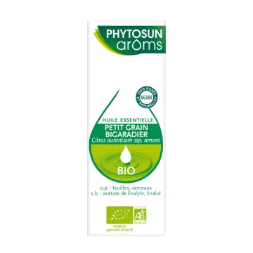 Phytosun Aroms Petit Grain Bigaradier Essential Oil Organic