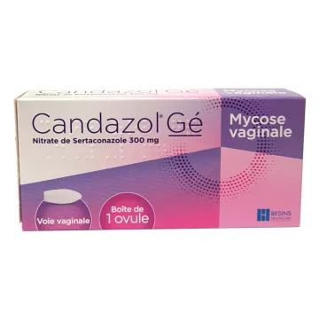 Candazol 300 mg Sertaconazol Ei