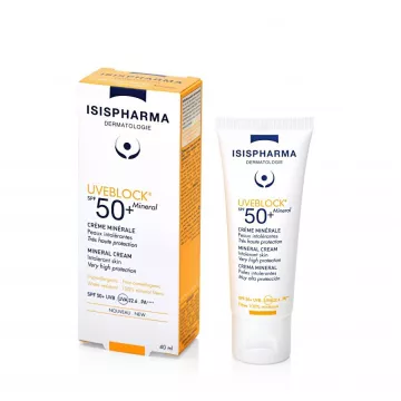 Isispharma Uveblock Spf50+ Creme Mineral 40ml