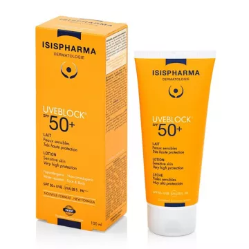 Isispharma Uveblock Spf50+ Lait Très Haute Protection 100 ml