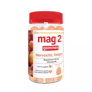 MAG 2 Gummies Au Magnésium Cooper 45 gummies 