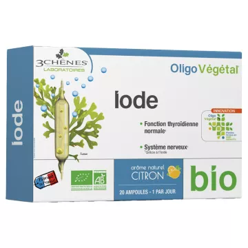 3 Chenes Oligovegetal Iodio Organico 20 Fiale