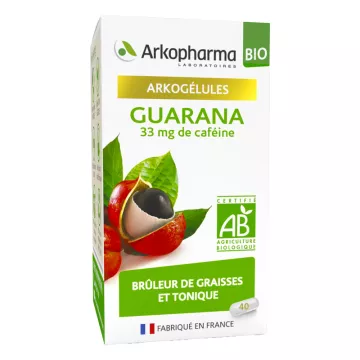 Arkogélules Guarana Fettverbrennung Bio