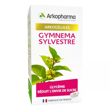 Arkogélules Gymnema Sylvestre Glycémie 45 capsules