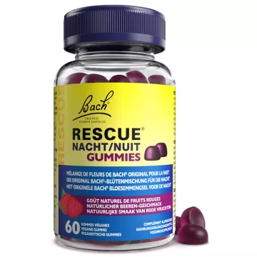 Rescue Night Gummies Red Fruits x60