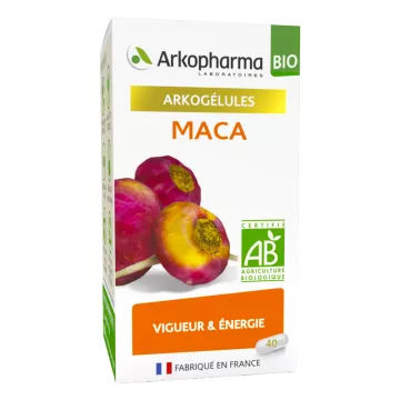 Arkogélules Maca Vigueur et Énergie Bio 45 gélules