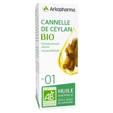 Olfae Aceite esencial orgánico de canela de Ceilán Arkopharma 5ml