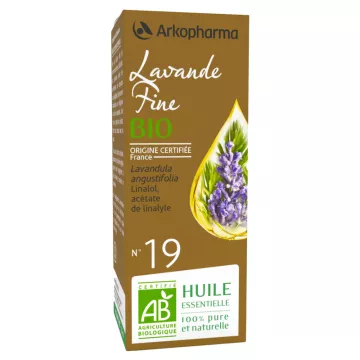 Olfae Organic Essential Oil Lavender Fine n°19 Arkopharma 10ml 