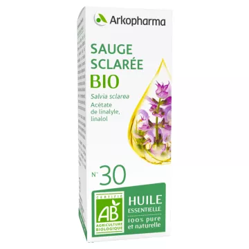 Olfae Salvia sclarea BIO n°30 Aceite esencial Arkopharma 10ml 