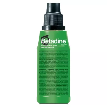 Betadine 10 PERCENT SOLUTION FOR GREEN BATH MOUTH