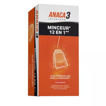 Anaca3 Slimming Infusions 12 in 1 24 teabags