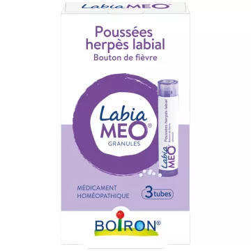 LABIAMEO Herpes Labiale uitbraken 3 buisjes korrels