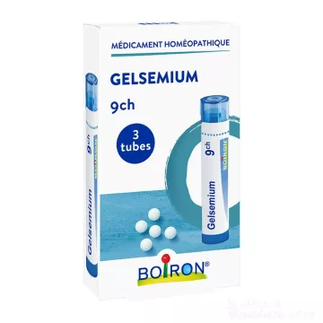 Gelsemium 9 CH Boiron Homéopack 3 Tubes de Granules