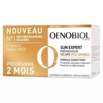 Oenobiol Sun Expert Préparateur Solaire Peau Sensible 