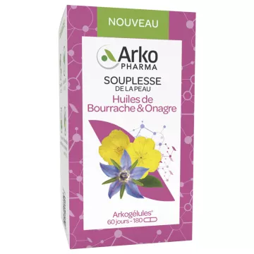 Arkogélules Huiles Bourrache Onagre 180 Capsules 