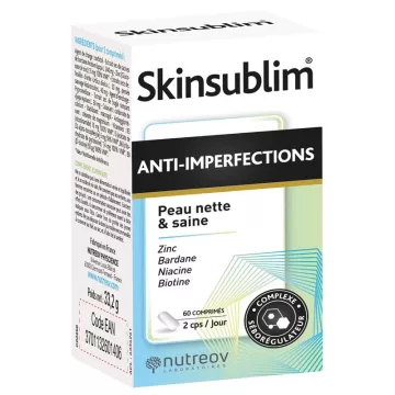 Nutreov Skinsublim Anti Imperfection 60 Comprimés