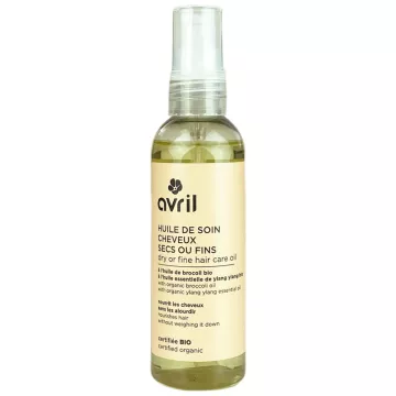 Avril Huile Soin Cheveux Secs ou Fins Bio 100ml