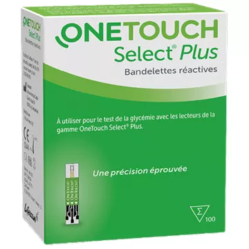 SELECT ONE TOUCH + tamper strip glucose