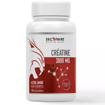 Eric Favre Amino Creatina Monohidrato 3000 mg 120 Cápsulas