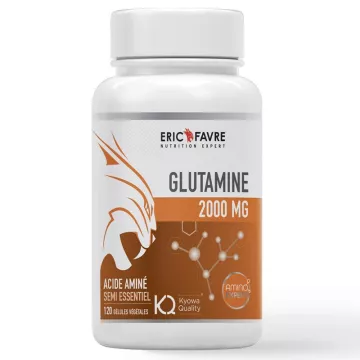 Eric Favre Amino L-Glutamina 2000mg 120 Cápsulas