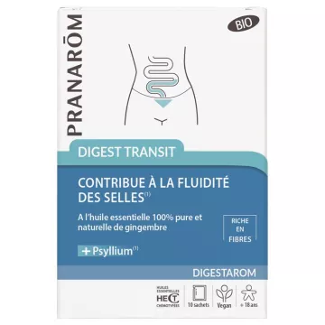 Pranarom Digestarom Digest Transit Powder 10 saquetas