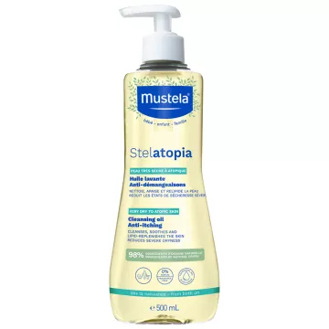 Mustela Baby-Child-Family Stelatopia Anti-Itching Cleansing Oil 500ml