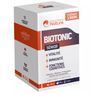 Prescription Nature Biotonic Senior 90 Gélules