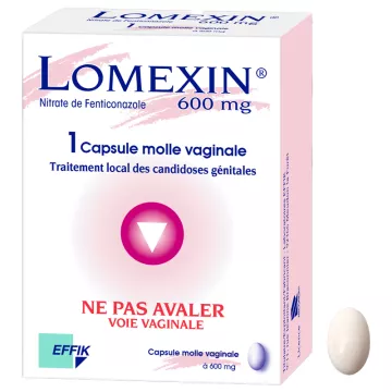 ЛОМЕКСИН 600 мг вагинальная капсула микоза