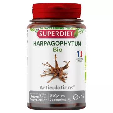 Superdiet Harpagophytum Organic 45 Tablets